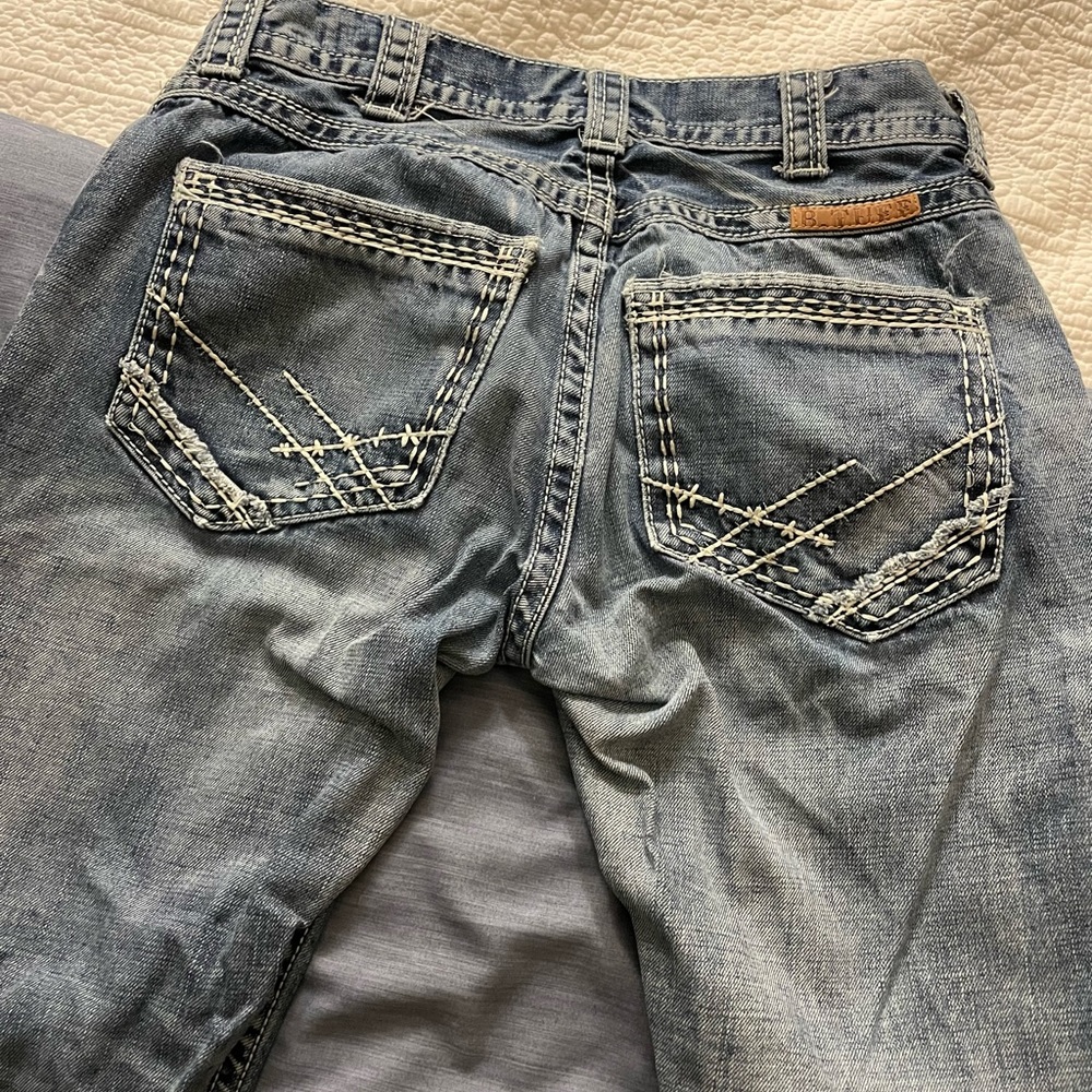 B tuff Mens jeans 29x34 bootcut like new